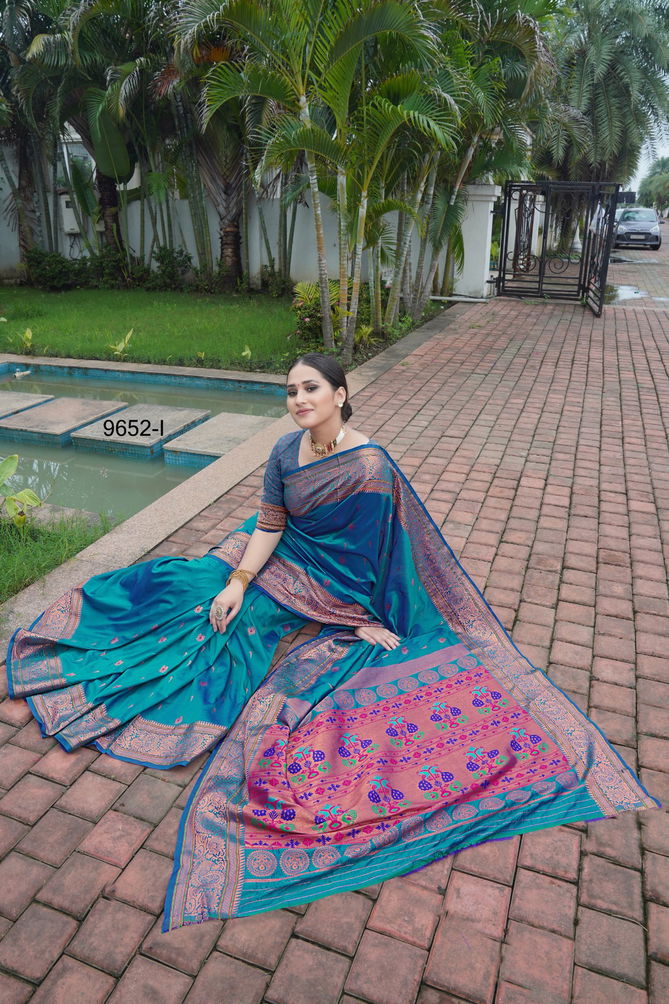 Pethani 9652 By SRC Silk Designer Wedding Sarees Wholesale Shop In Surat